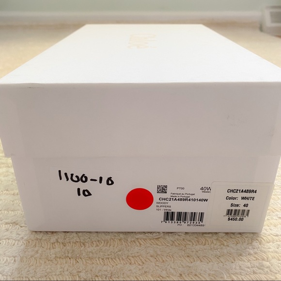 NWT Chloe Woody suede slippers size 10 - Picture 2 of 16